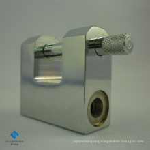 Silver Plated Rectangle Brass Padlock